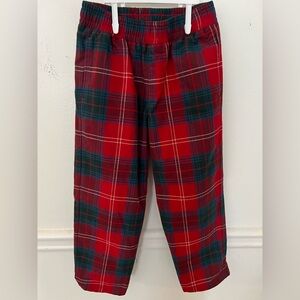 The Beaufort Bonnet Company Sheffield Red Plaid Boys Formal Pants - sz. 6